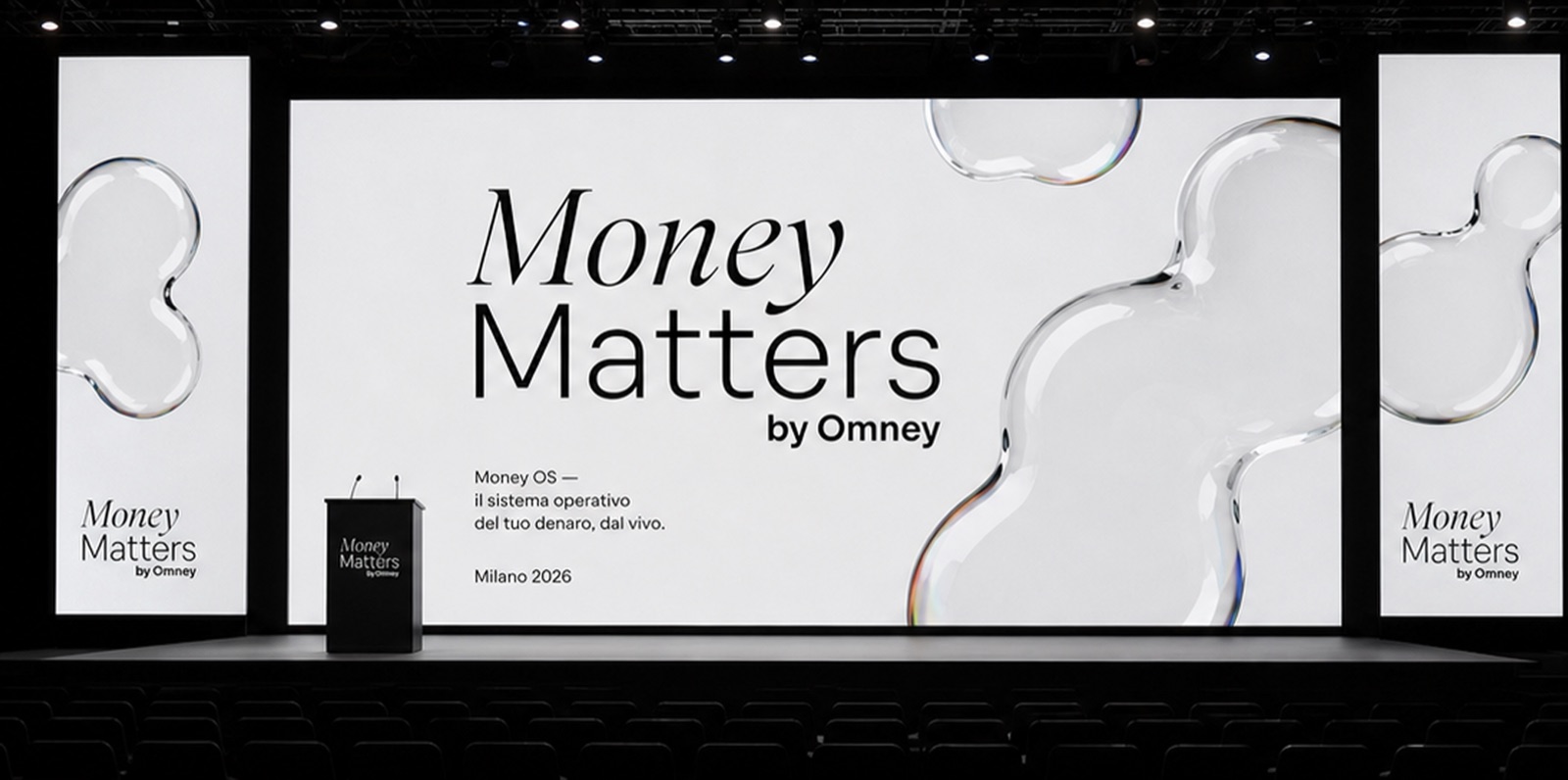 Il palco di Money Matters