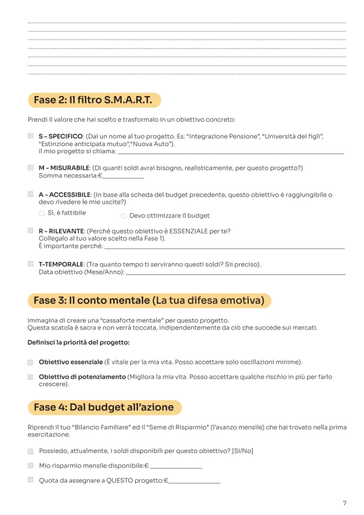 Pagina 7 dell’eserciziario