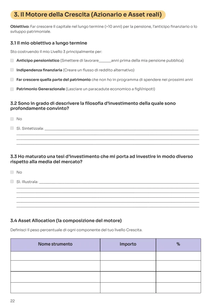 Pagina 22 dell’eserciziario